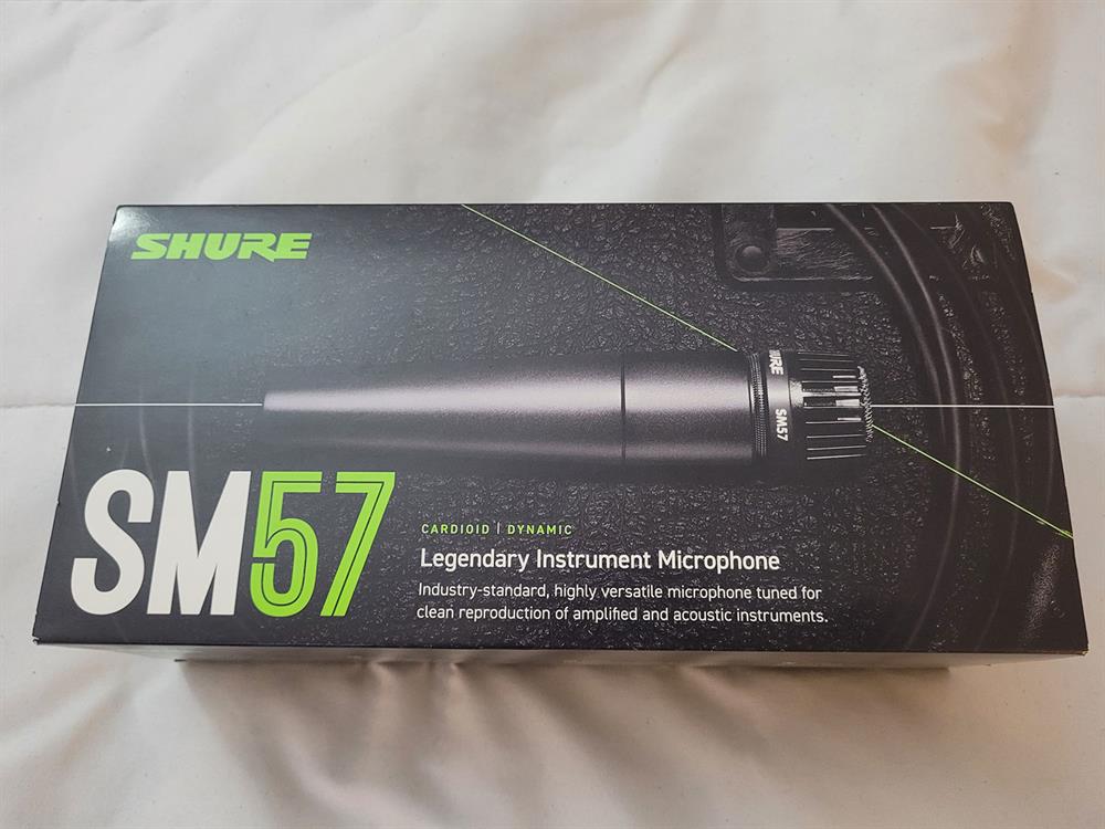 $120 - Brand New Shure SM57 Dynamic Instrument Professional Microphone