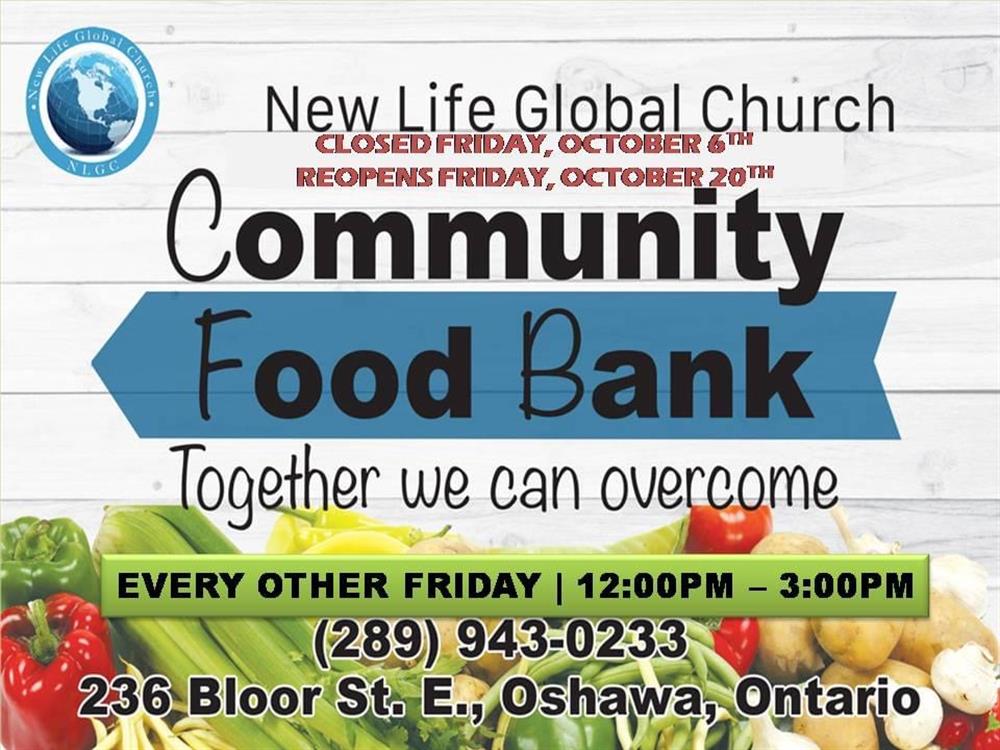 New Life Global Church - Food Bank